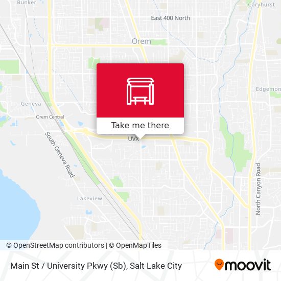 Mapa de Main St / University Pkwy (Sb)