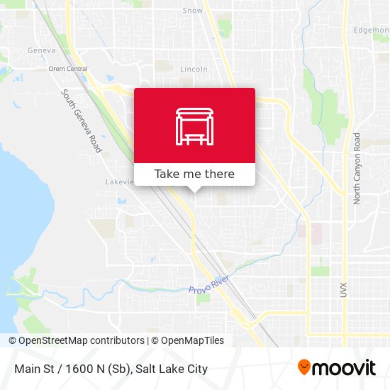 Mapa de Main St / 1600 N (Sb)