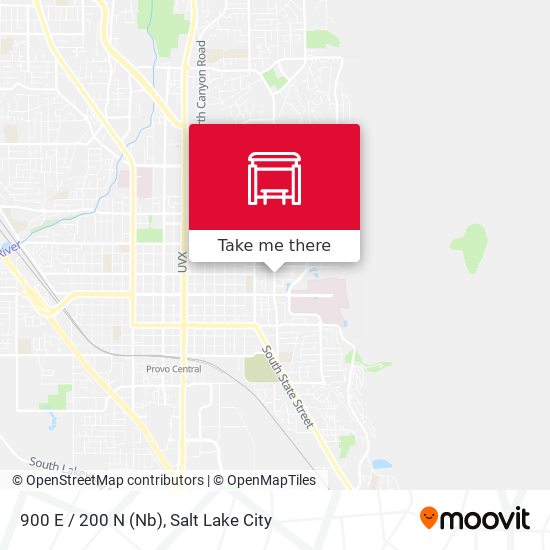 900 E / 200 N (Nb) map