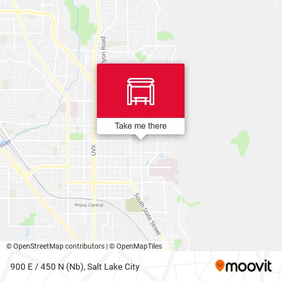 900 E / 450 N (Nb) map
