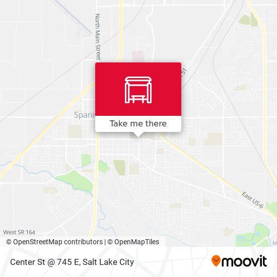 Center St @ 745 E map
