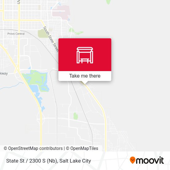 State St / 2300 S (Nb) map