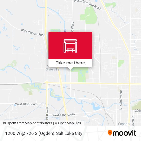 1200 W @ 726 S    (Ogden) map