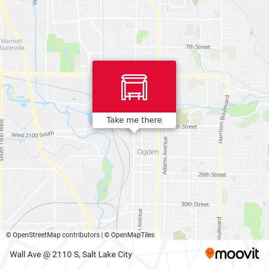 Wall Ave @ 2110 S map