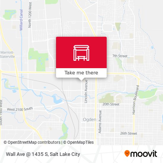 Wall Ave @ 1435 S map