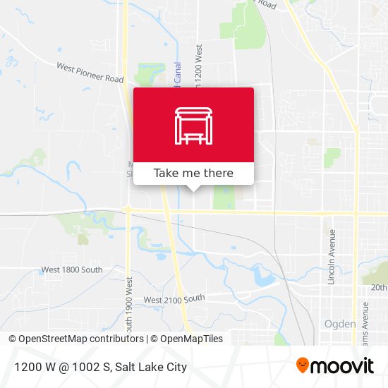 1200 W @ 1002 S map