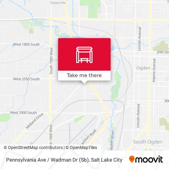 Pennsylvania Ave / Wadman Dr (Sb) map