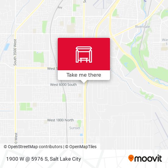 1900 W @ 5976 S map