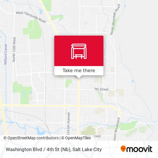 Washington Blvd / 4th St (Nb) map