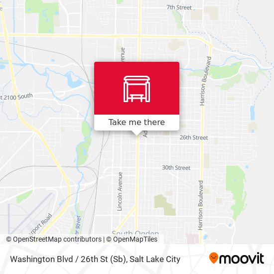 Washington Blvd / 26th St (Sb) map
