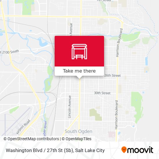 Washington Blvd / 27th St (Sb) map