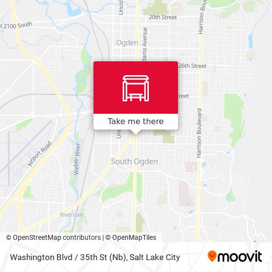 Washington Blvd / 35th St (Nb) map