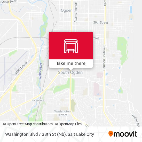 Washington Blvd / 38th St (Nb) map