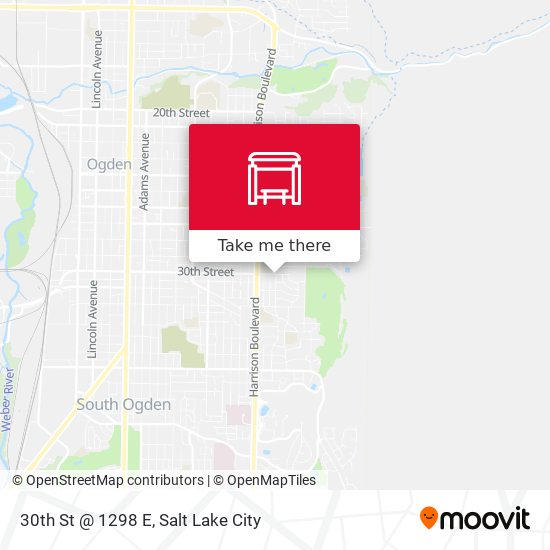 30th St @ 1298 E map
