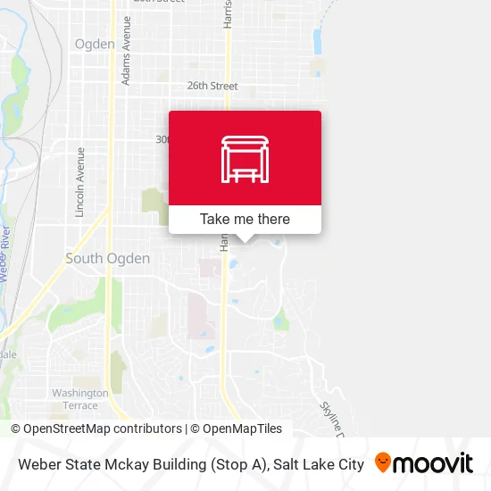 Weber State Mckay Building (Stop A) map