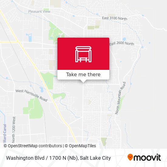 Washington Blvd / 1700 N (Nb) map