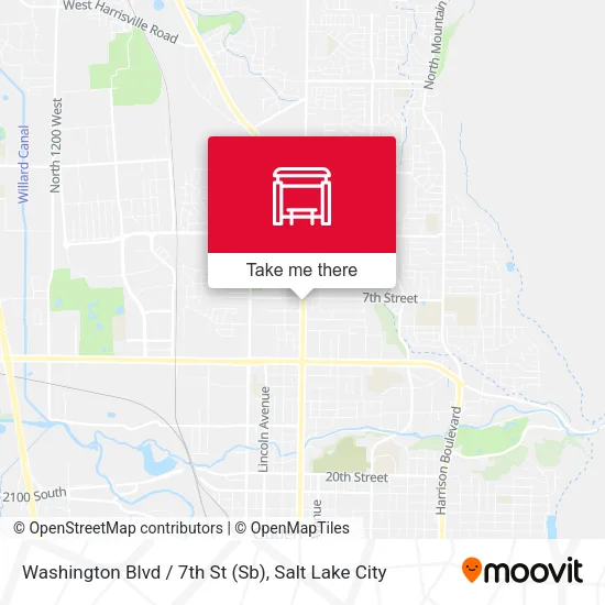 Washington Blvd / 7th St (Sb) map