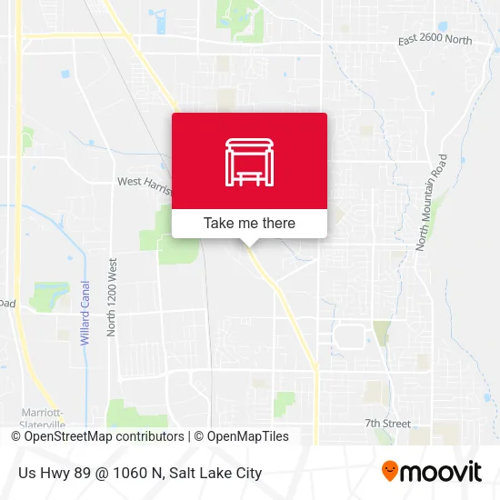 Mapa de Us Hwy 89 @ 1060 N