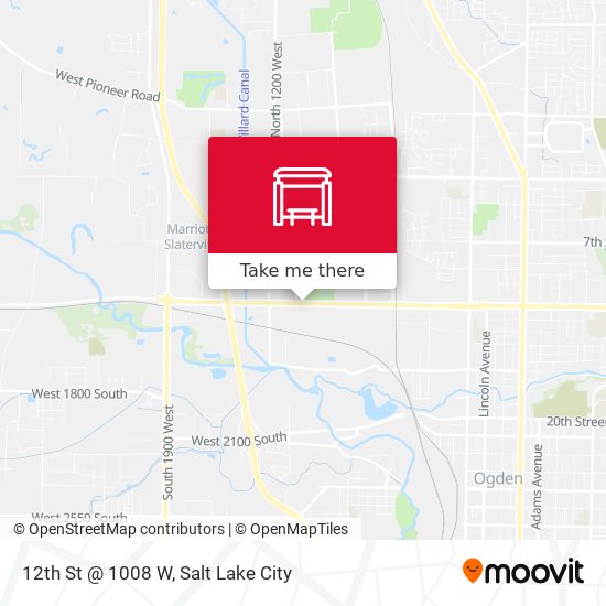 12th St @ 1008 W map