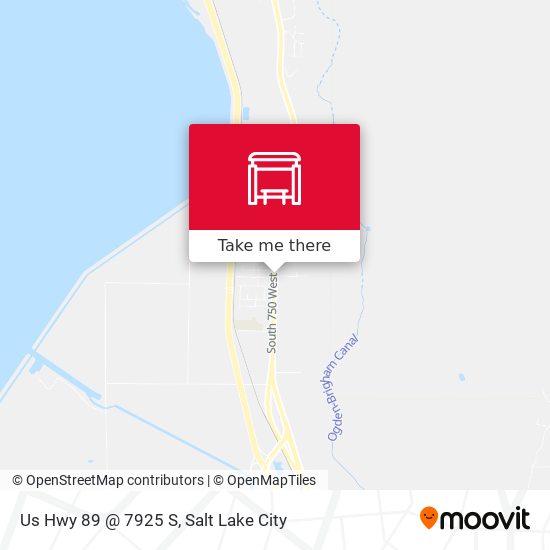 Us Hwy 89 @ 7925 S map