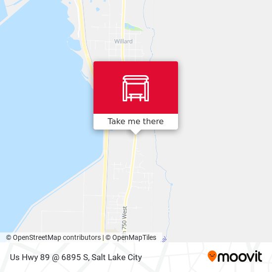 Us Hwy 89 @ 6895 S map