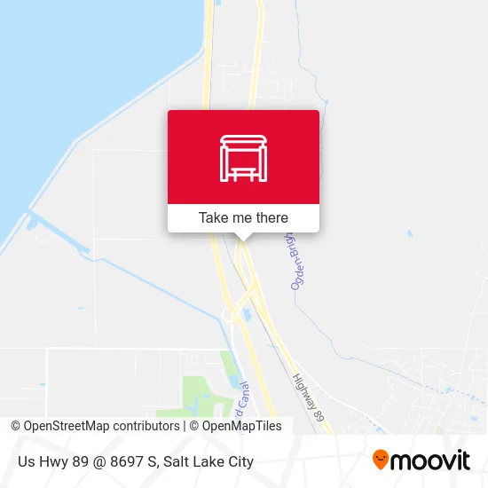 Us Hwy 89 @ 8697 S map