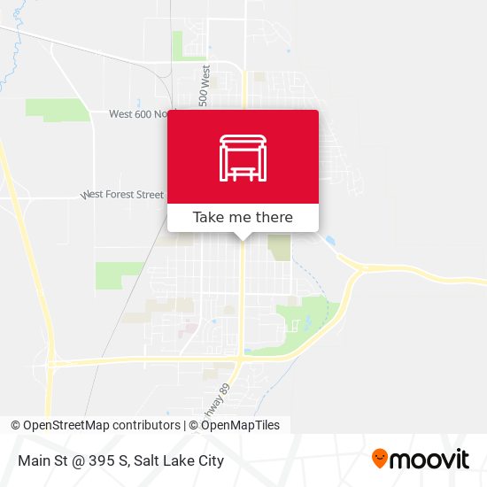 Mapa de Main St @ 395 S