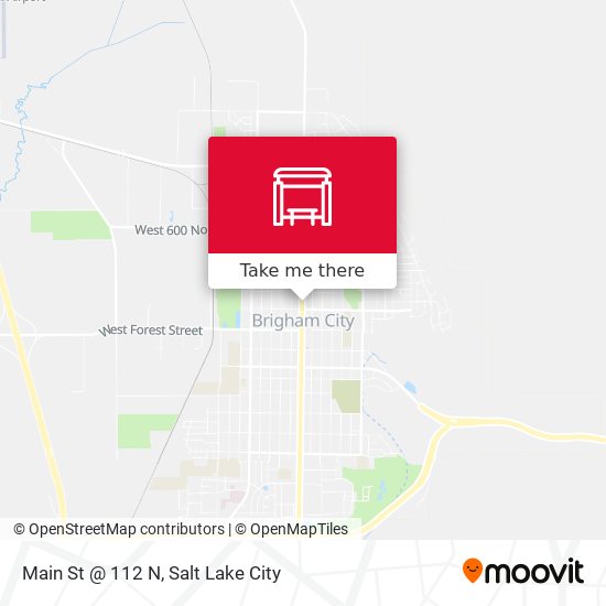 Main St @ 112 N map
