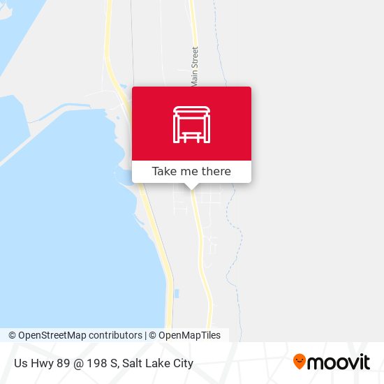 Us Hwy 89 @ 198 S map