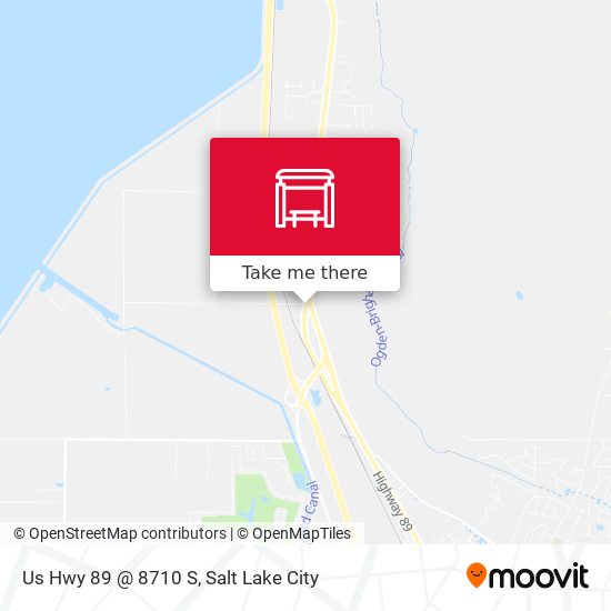 Us Hwy 89 @ 8710 S map
