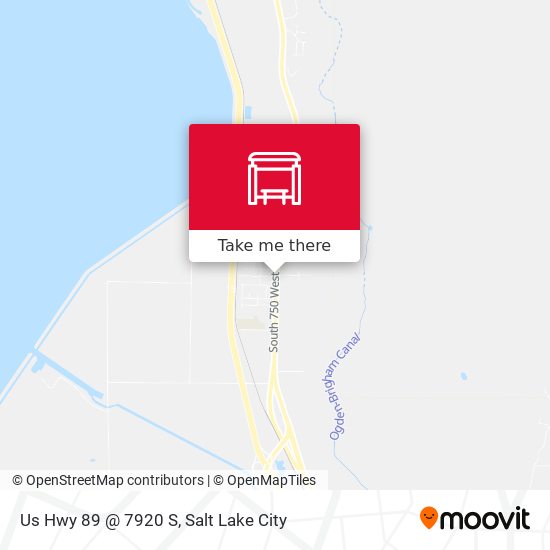 Us Hwy 89 @ 7920 S map