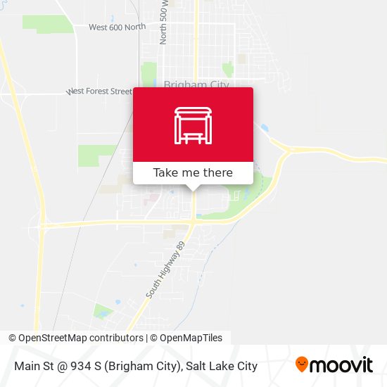 Main St @ 934 S   (Brigham City) map