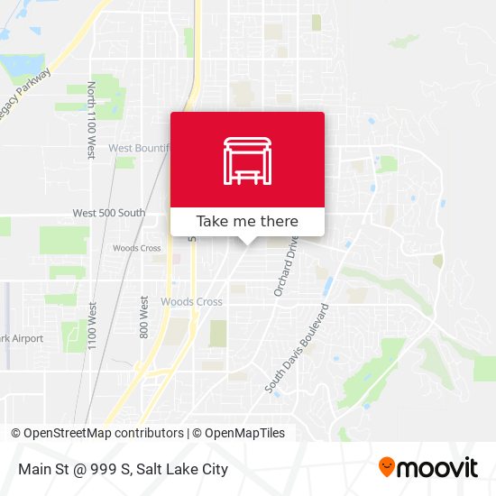 Main St @ 999 S map