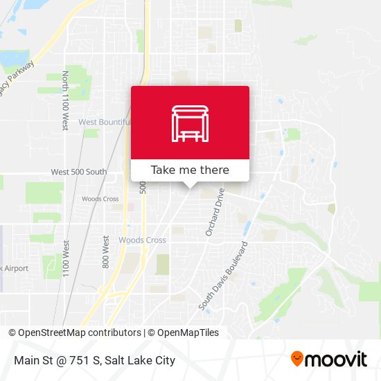 Main St @ 751 S map