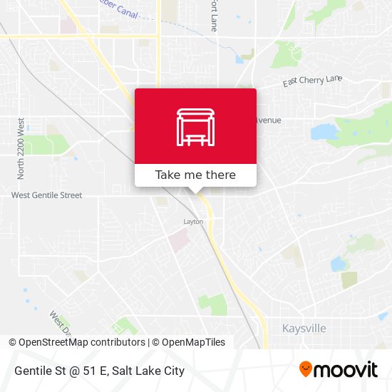 Gentile St @ 51 E map