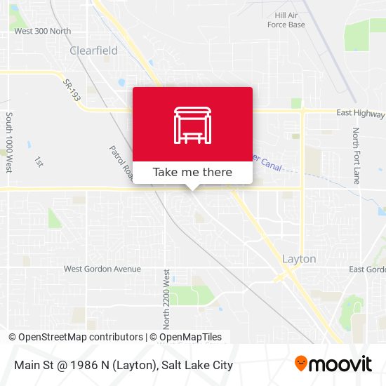 Main St @ 1986 N    (Layton) map