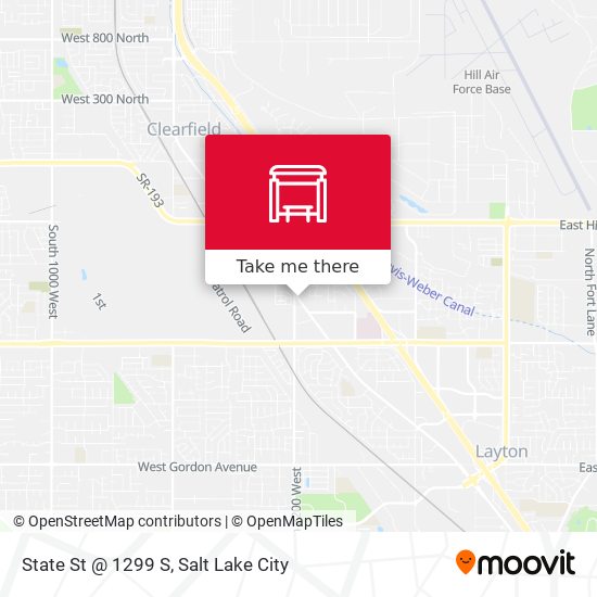 State St @ 1299 S map