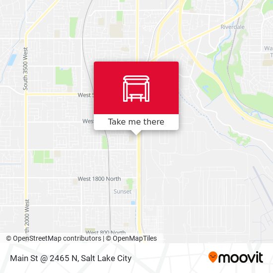 Main St @ 2465 N map