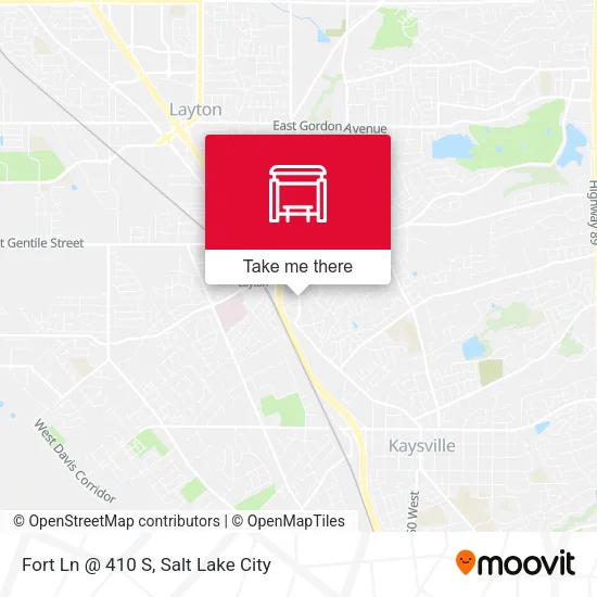 Fort Ln @ 410 S map