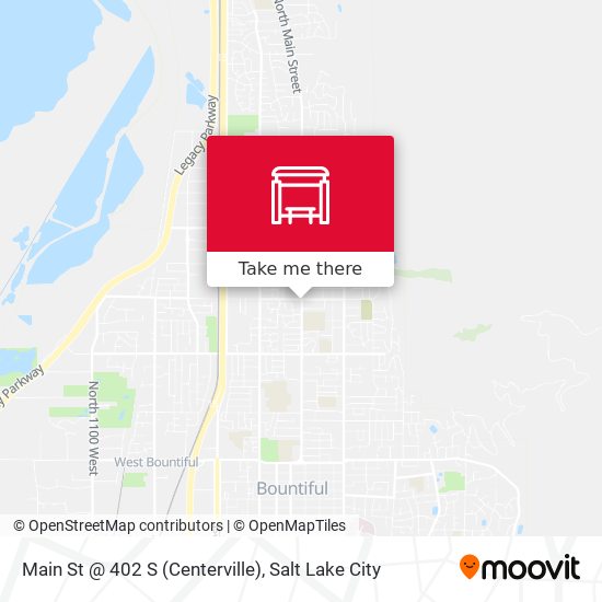 Mapa de Main St @ 402 S   (Centerville)