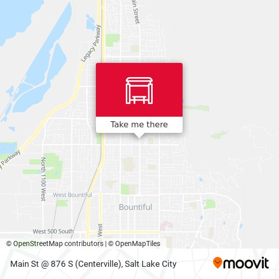 Mapa de Main St @ 876 S    (Centerville)