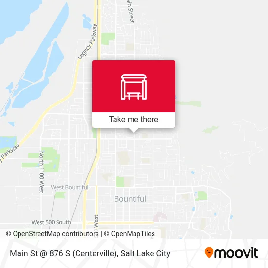 Mapa de Main St @ 876 S    (Centerville)