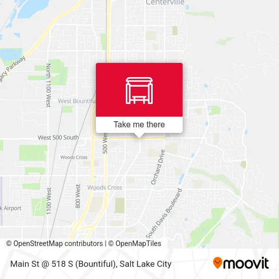 Main St @ 518 S (Bountiful) map