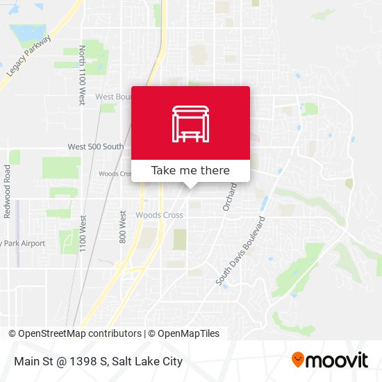 Main St @ 1398 S map