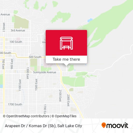 Mapa de Arapeen Dr / Komas Dr (Sb)