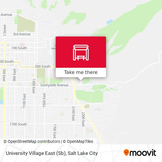 University Village East (Sb) map