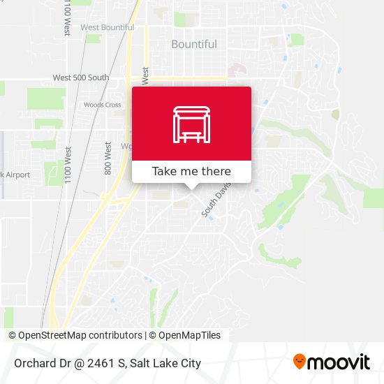Orchard Dr @ 2461 S map