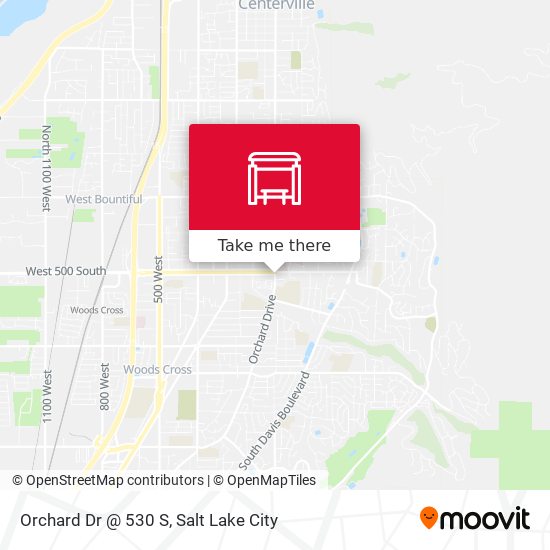 Mapa de Orchard Dr @ 530 S