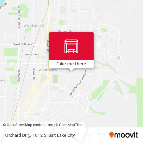 Orchard Dr @ 1812 S map