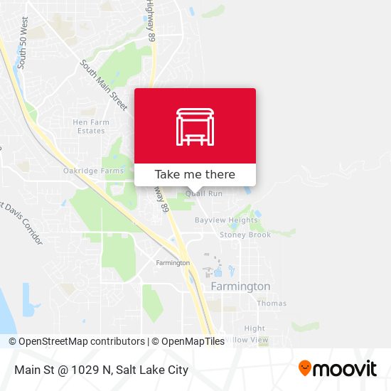 Main St @ 1029 N map